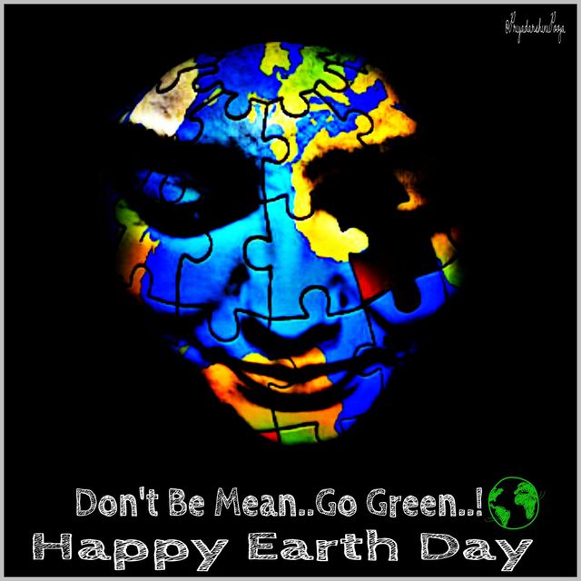 Earth day poster graphic design contest